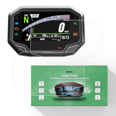 Imagem de Mogico Kit protetor de tela de painel de vidro nano acessórios de motocicleta para Kawasaki Ninja 500 1100SX 2025+ / ZX-10R 2021+ / ZX4RR ZX25R 2023+ / ZX-6R Z500 2024+ / para Versys 650 2022+ (2x