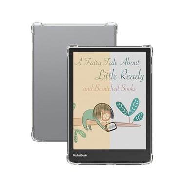 Imagem de Capa para Pocketbook InkPad 4 / Cor 3 / Cor 2, Capa NOUKAJU Slim, TPU Transparente Flexível Ultratransparente, Resistente a Quedas, Antiarranhões, Capa para InkPad 4/Cor 3/Cor 2 19.8 cm (Transparente)