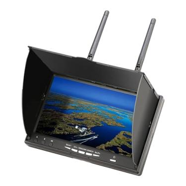 Imagem de SPEEDY BEE Monitor FPV portátil de 17,8 polegadas: tela de 7 polegadas de 5,8 GHz com receptor DVR 40CH tela LCD 800 x 480 bateria embutida para FPV