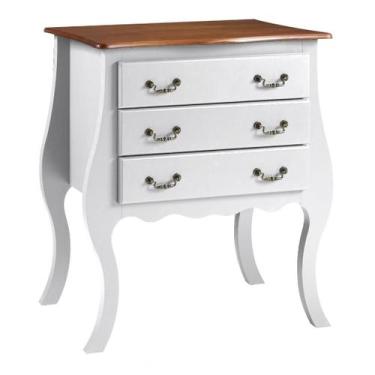 Imagem de Cômoda Bombê Samara com 3 Gavetas - Meyer Móveis