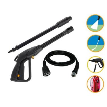 Imagem de Kit Mang. 5mt Pistola Lança Electrolux Weekend Lavadora - COMPATÍVEL E