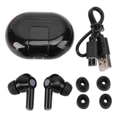 Imagem de HEEPDD Tradução Ear Fone de Ouvido, 144 Idiomas Portátil Cancelamento de Ruído Portátil Tradutor de Idiomas Em Tempo Real Os Fones de Ouvido Sem Fio Tradução Com Suporte de Aplicativos (Preto)