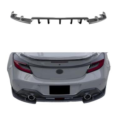 Imagem de Compatível com Toyota GR86 Compatível com Subaru BRZ 2022-2025 Difusor de para-choque traseiro Coupé 2 portas Aerofólio automático Placa Divisor Protetor de proteção(Matte Black)