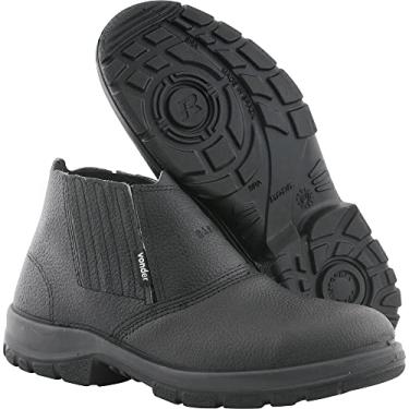 Imagem de Botina De Raspa Com Solado Em Poliuretano Bidensidade, Com Elástico, Com Biqueira Composite, 36, Bev 0136, Vonder.