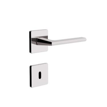 Imagem de Fechadura Roseta Quadrada Design Interna 40mm Cromado 740I127CR 3F