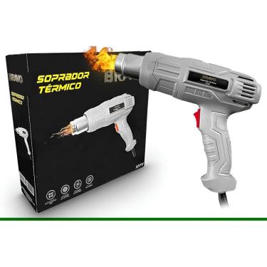 Imagem de Soprador Térmico Profissional Reforçado Com Bico Ar Quente Frio 1500W 127V