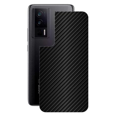 Imagem de Película Poco F5 Pro -Traseira Fibra Carbono Preta- Gshield