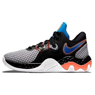 Imagem de Nike Renew Elevate II Mens Basketball Trainers CW3406 Sneakers Shoes (UK 9.5 US 10.5 EU 44.5, Black Light Photo Blue White 003)