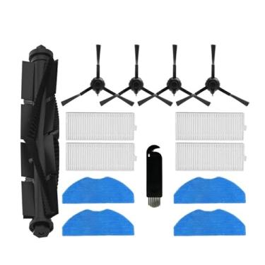 Imagem de Main Side Brush Filter HEPA Mop Cloth Compatible With Rowenta X-PLORER 75 S+ RR8567WH RR8587WH Robot Vacuum Cleaner Spare Parts Accessories(038)