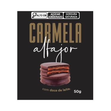 Imagem de Alfajor Carmela com Doce de Leite 50g