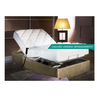Imagem de Cama Box Articulável s/Massagem Solteiro MH1430 Clean s/ Colchão (101x203x29) - Herval