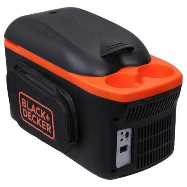 Imagem de Mini Geladeira Portátil BlackDecker 8 Litros 12v - Black e Decker