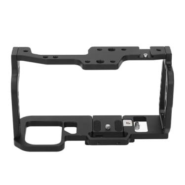 Imagem de KIMISS Gaiola Completa para Câmera Com 1/4 3/8 Furos de Rosca Estabilizador de Equipamento de Montagem de Sapata Fria para BMPCC 4K 6K Liga de Alumínio Durável Leve Portátil