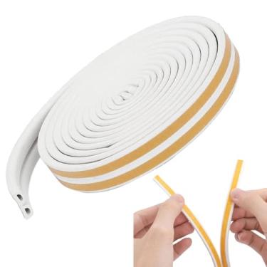 Imagem de Fita autoadesiva branca 6M para vedação de portas e janelas