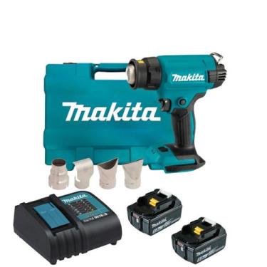 Imagem de Soprador Termico 2 Bateria 18v 5ah Dhg181zk Makita Bivolt