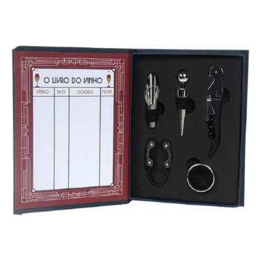 Imagem de O Livro do Vinho Kit Completo - 5 Peças