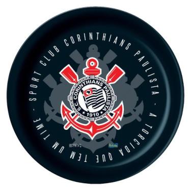 Imagem de Pratos Descartáveis de Papel para Aniversário Comemoração - Corinthian