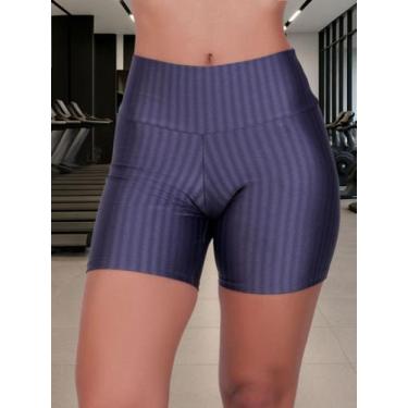 Imagem de Short Cintura Alta Academia Fitness 3D - c2 SHORT MIRELA - MAJU EXCLUS