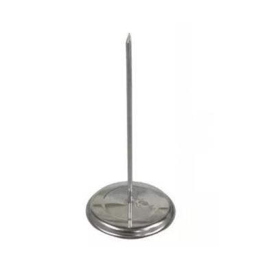 Imagem de Porta Comanda Espeto Em Aço Inox 15Cm Para Bar, Restaurante e Pizzaria