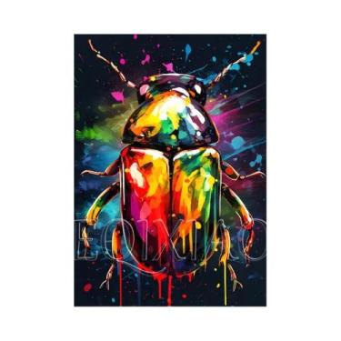 Imagem de Pintura Diamante De Animais (Gato, Cão, Cisne) Com Bordado Completo De