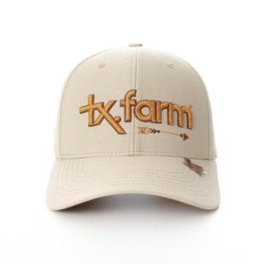 Imagem de BONÉ TEXAS FARM - RANCH FIRE - TF697 - BEGE Único-Unissex