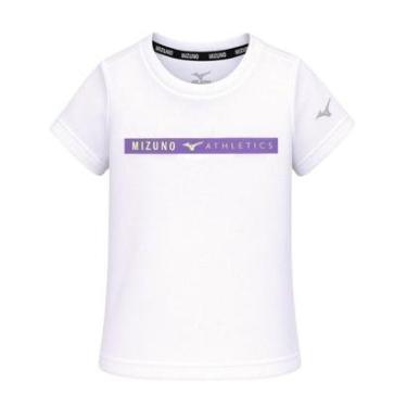 Imagem de Camiseta Mizuno Energy Stamp Infantil - Branco 6-Unissex