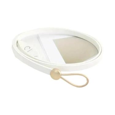 Imagem de Cinto Feminino Vintage De Couro PU Sem Furos Com Nó Fino De Cor Sólida