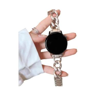 Imagem de Pulseira De Metal Estilo Corrente 20/22mm Para Amazfit GTS/2/3/4 Mini/