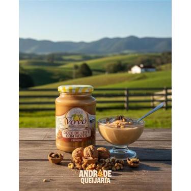 Imagem de Doce de Leite com Nozes - 650g - Doces Vovó de São Lourenço