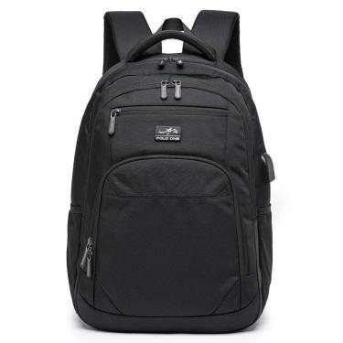 Imagem de Mochila Polo One Executiva Notebook Masculina Grande Espaçosa Reforçada 28 Litros-Unissex