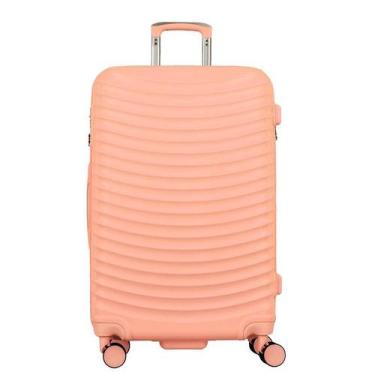 Imagem de Mala de Viagem Grande com Rodas 360 Vega 3T Laranja - Coral, Rosa