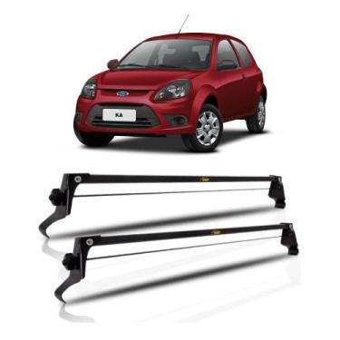 Imagem de Rack de Teto Bagageiro Carro Ford Ka 08 a 13 2 Portas em Aço - VHIP
