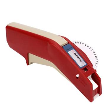 Imagem de Impressora de etiquetas manual, máquina de etiquetas de gravação em alto relevo ABS premium de operação com uma mão para casa Preto