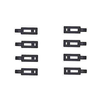 Imagem de Feather butterfly Substitua os ganchos de limpeza de ar para carrinho de golfe Yamaha G1, G2, G8, G9, G11 (Quantidade: 8 travas/cor: preto)