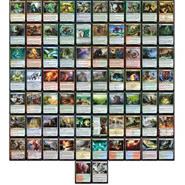 Imagem de MTG Decks & More Commander Elemental - EDH - Verde Vermelho Azul - Personalizado - Magic The Gathering - - 60 Cartas
