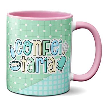 Imagem de Caneca Confeiteiro Profissão Confeitaria Presente Criativo (Rosa)