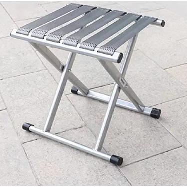 Imagem de Banqueta dobrável portátil para ambientes externos, tamborete de pesca Maza, acampamento dobrável forte respirável durável