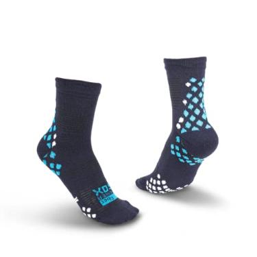 Imagem de Meia de compressão cano médio - Fiber PowerSox (M, AZUL)