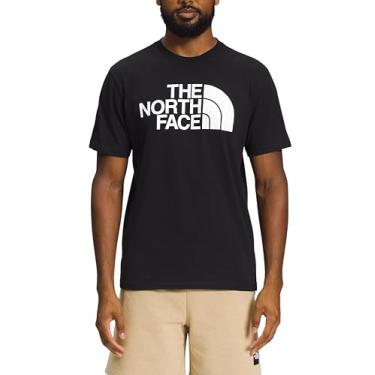 Imagem de THE NORTH FACE Camiseta masculina de manga curta com logotipo Half Dome, Tnf Preto, G