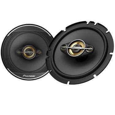 Imagem de Pioneer A-Series Plus TS-A1681F Alto-falantes de 4 vias de 16,5 cm (par) – máximo de 350 W, som balanceado + agudos suaves, graves aprimorados, atualização ideal de fábrica, adaptadores de instalação