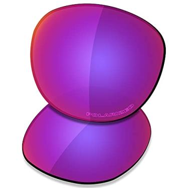 Imagem de Saucer Lentes de reposição premium para óculos de sol Oakley Latch OO9265, High Defense - Midnight Sun polarizado, Tamanho �nico