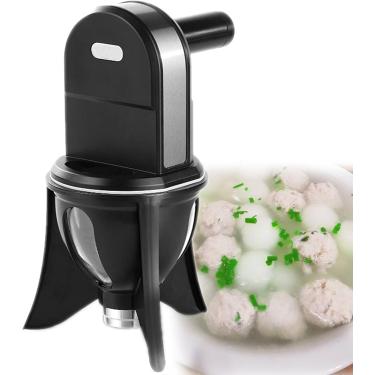 Imagem de Máquina formadora de almôndegas automática pequena, fabricante de bolinhas de peixe com bolinhas de arroz glutinoso, 3 unidades/hora, máquina automática de bolinhos doces, máquina de fazer