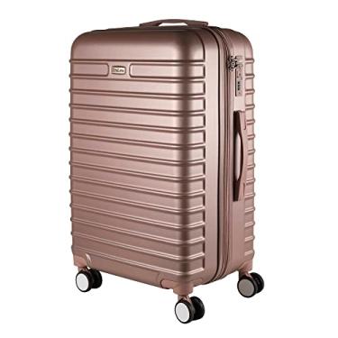 Imagem de Mala Média 23Kg em ABS Com 4 Rodas 360 - AeroMalas Rio (Rose)