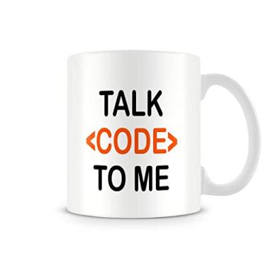 Imagem de Caneca Talk Code To Me 330 ml