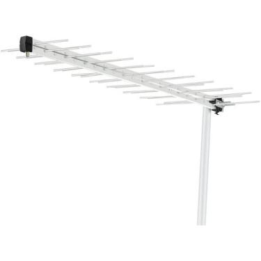Imagem de Antena Digital Externa LOG para TV HDTV/UHF/4K 16DBI 40 Elementos LU-4