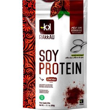 Imagem de Soy Protein Cacau Rakkau 600g - Vegano - Proteína De Soja
