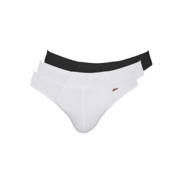 Imagem de Kit com 3 Cuecas Slip Zorba 772 Colorido, Branco, GG