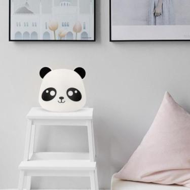 Imagem de Bichos - Panda Menino - Luminária (mesaparede) Decorfun