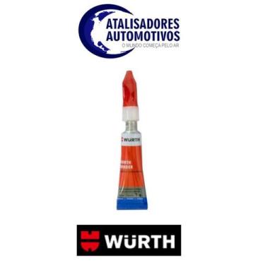 Imagem de SUPER BONDER 2G (ADESIVO DE CIANOACRILATO) Bonder Plus 2g-WURTH