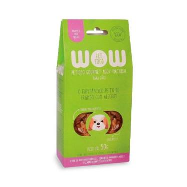 Imagem de Petisco Wow Pet Food Gourmet Peito de Frango com Alecrim para Cães 50 
